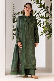 3-Piece Unstitched Embroidered Airjet Lawn Suit Eid Collection 2025