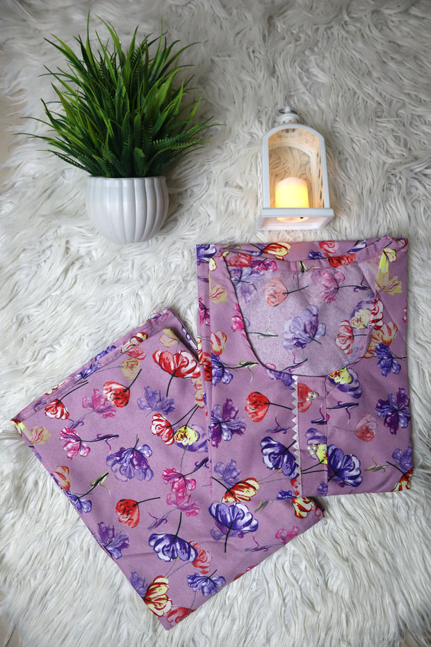 2 piece Stitched All over Lawn Suit